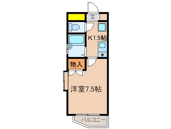 ＪＭヒラの物件間取画像